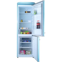 Robin Retro Ψυγειοκαταψύκτης 300lt Υ192xΠ60xΒ63εκ. Μπλε RB-310